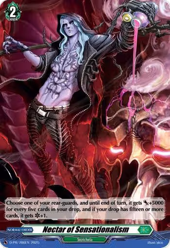 Nectar of Sensationalism (Foil) (D-PR/786EN), D Promo Cards — Vanguard card price