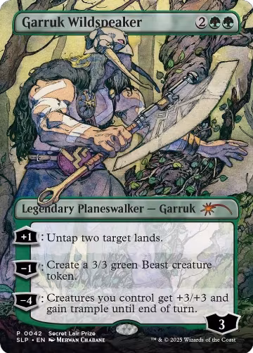 Garruk Wildspeaker (42), Secret Lair Showdown — Magic card price