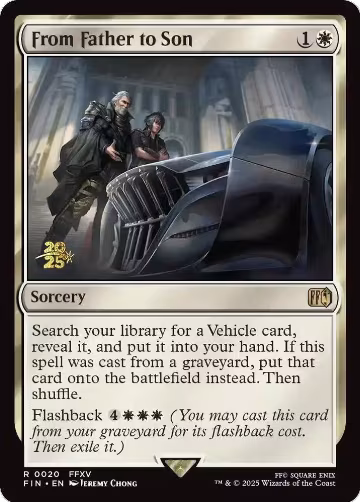 From Father to Son (20), Prerelease Cards — Magic card price