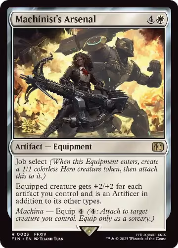 Machinist's Arsenal (23), Prerelease Cards — Magic card price
