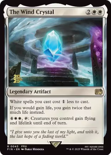 The Wind Crystal (43), Prerelease Cards — Magic card price