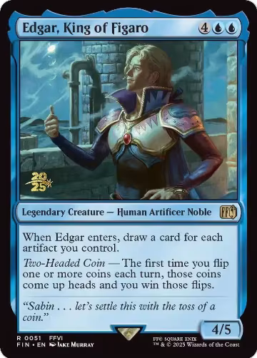 Edgar, King of Figaro (51), Prerelease Cards — Magic card price