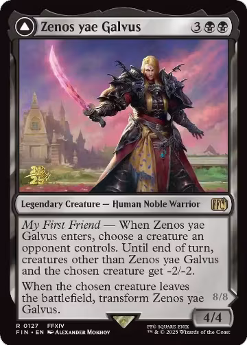 Zenos yae Galvus (127), Prerelease Cards — Magic card price