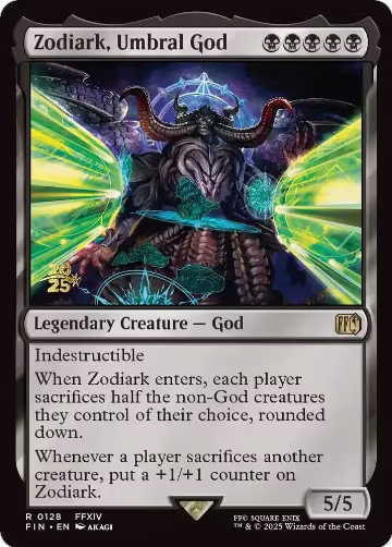 Zodiark, Umbral God (128), Prerelease Cards — Magic card price