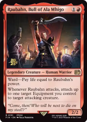 Raubahn, Bull of Ala Mhigo (151), Prerelease Cards — Magic card price