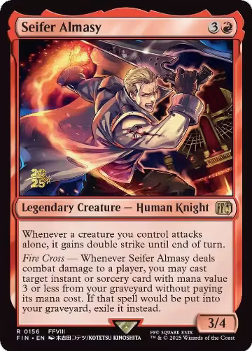 Seifer Almasy (156), Prerelease Cards — Magic card price