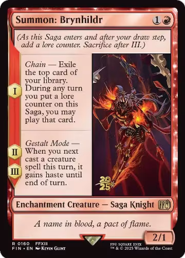 Summon: Brynhildr (160), Prerelease Cards — Magic card price