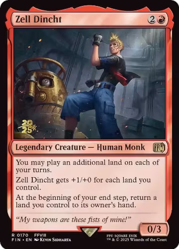 Zell Dincht (170), Prerelease Cards — Magic card price