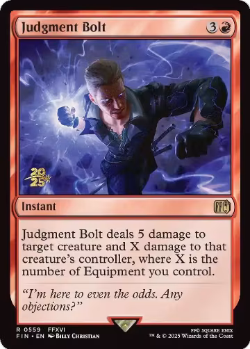 Judgment Bolt (559), Prerelease Cards — Magic card price