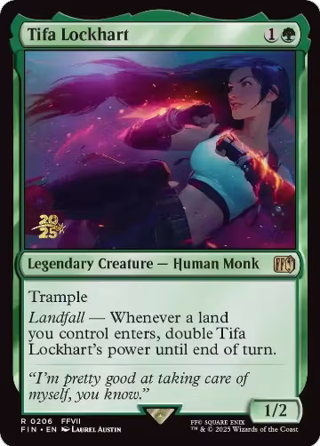 Tifa Lockhart (206), Prerelease Cards — Magic card price