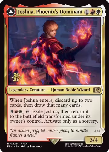 Joshua, Phoenix's Dominant (229), Prerelease Cards — Magic card price