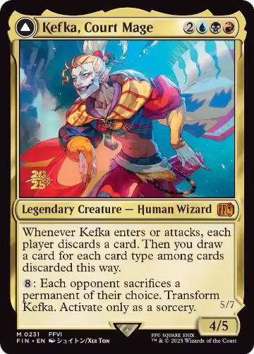 Kefka, Court Mage (231), Prerelease Cards — Magic card price