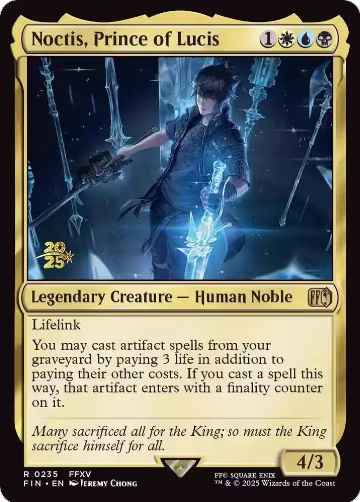 Noctis, Prince of Lucis (235), Prerelease Cards — Magic card price