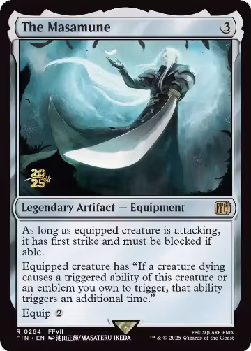 The Masamune (264), Prerelease Cards — Magic card price