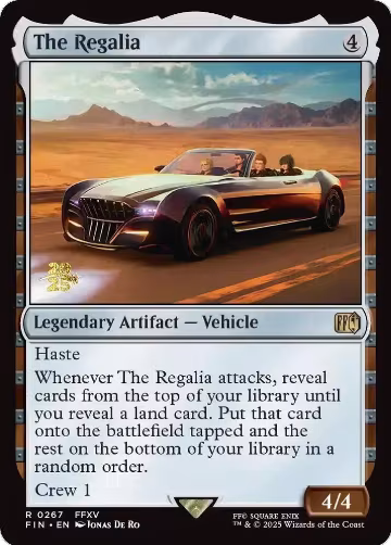 The Regalia (267), Prerelease Cards — Magic card price