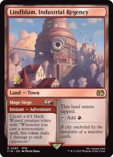 Lindblum, Industrial Regency (285), Prerelease Cards — Magic card price