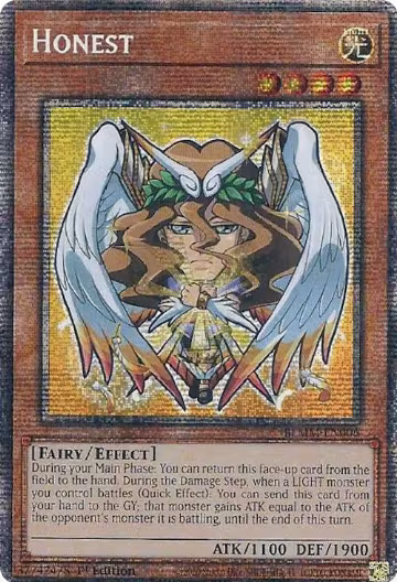 Honest (Starlight Rare) (BLMM-EN006), Battles of Legend: Monster Mayhem — Yu-Gi-Oh! card price