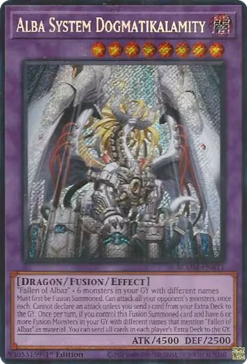 Alba System Dogmatikalamity (BLMM-EN011), Battles of Legend: Monster Mayhem — Yu-Gi-Oh! card price