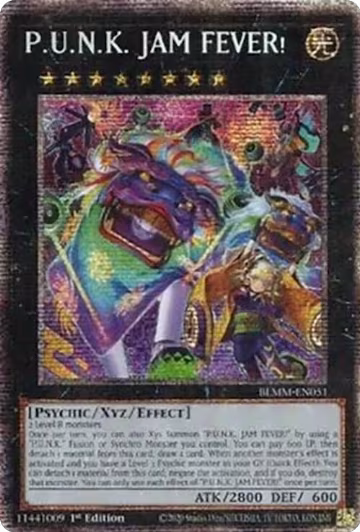 P.U.N.K. JAM FEVER! (Starlight Rare) (BLMM-EN051), Battles of Legend: Monster Mayhem — Yu-Gi-Oh! card price