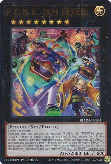 P.U.N.K. JAM FEVER! (BLMM-EN051), Battles of Legend: Monster Mayhem — Yu-Gi-Oh! card price
