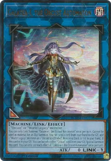 Galatea-i, the Orcust Automaton (BLMM-EN052), Battles of Legend: Monster Mayhem — Yu-Gi-Oh! card price