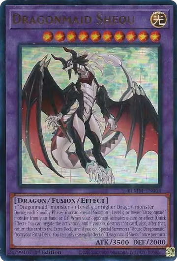 Dragonmaid Sheou (BLMM-EN064), Battles of Legend: Monster Mayhem — Yu-Gi-Oh! card price