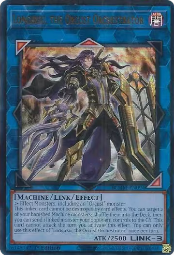 Longirsu, the Orcust Orchestrator (BLMM-EN094), Battles of Legend: Monster Mayhem — Yu-Gi-Oh! card price