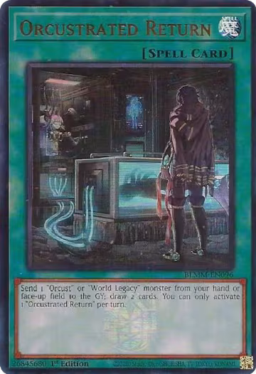 Orcustrated Return (BLMM-EN096), Battles of Legend: Monster Mayhem — Yu-Gi-Oh! card price