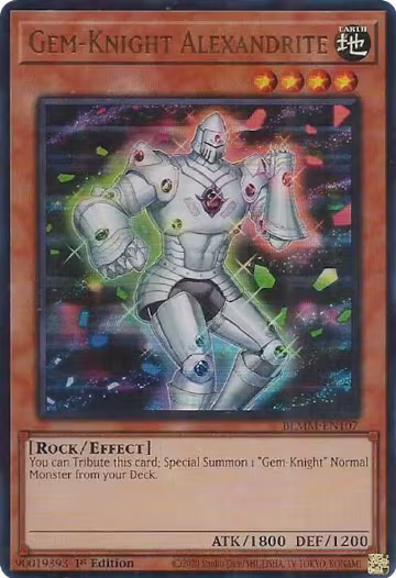 Gem-Knight Alexandrite (BLMM-EN107), Battles of Legend: Monster Mayhem — Yu-Gi-Oh! card price