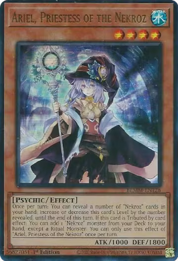 Ariel, Priestess of the Nekroz (BLMM-EN128), Battles of Legend: Monster Mayhem — Yu-Gi-Oh! card price