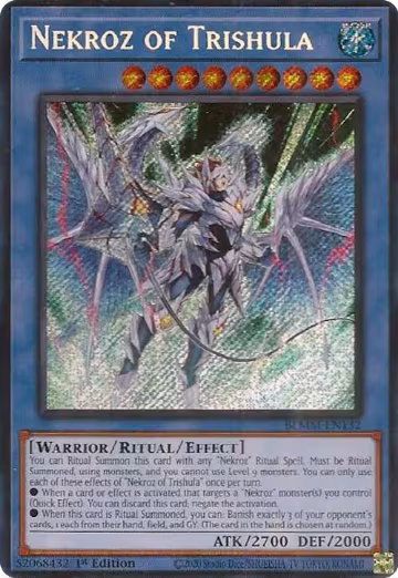 Nekroz of Trishula (BLMM-EN132), Battles of Legend: Monster Mayhem — Yu-Gi-Oh! card price