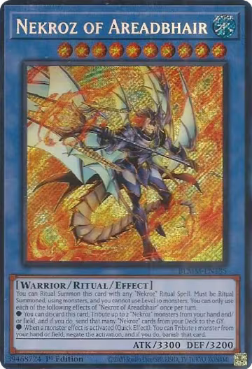 Nekroz of Areadbhair (BLMM-EN135), Battles of Legend: Monster Mayhem — Yu-Gi-Oh! card price