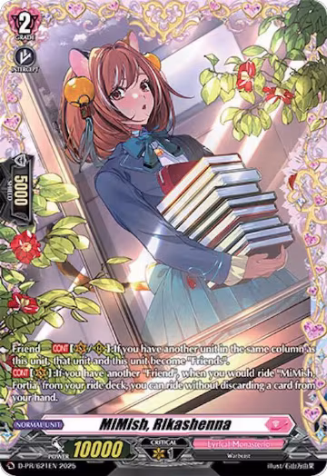MiMish, Rikashenna (D-PR/621EN), D Promo Cards — Vanguard card price