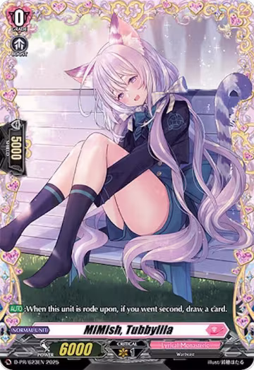 MiMish, Tubbylila (D-PR/623EN), D Promo Cards — Vanguard card price