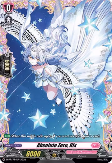 Absolute Zero, Rix (D-PR/714EN) — card price