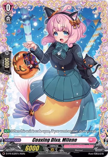 Coaxing Diva, Milene (D-PR/632EN), D Promo Cards — Vanguard card price