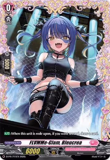 FLMMe-Glam, Bleucrea (D-PR/711EN), D Promo Cards — Vanguard card price