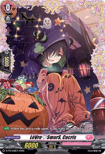 LeVreSoeurS, Cocris (D-PR/638EN), D Promo Cards — Vanguard card price