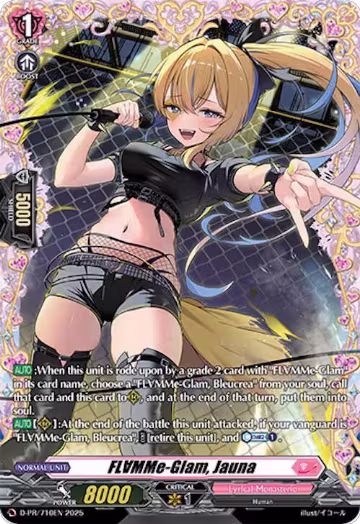 FLMMe-Glam, Jauna (D-PR/710EN), D Promo Cards — Vanguard card price