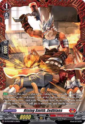 Rising Smith, Zedhlans (D-PR/640EN), D Promo Cards — Vanguard card price