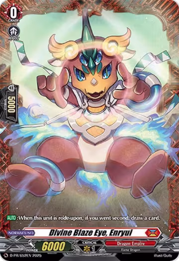 Divine Blaze Eye, Enryui (D-PR/524EN), D Promo Cards — Vanguard card price