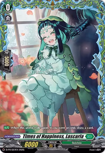 Times of Happiness, Lascaria (D-PR/697EN), D Promo Cards — Vanguard card price