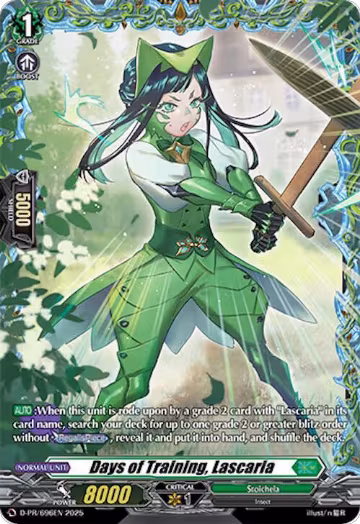 Days of Training, Lascaria (D-PR/696EN), D Promo Cards — Vanguard card price