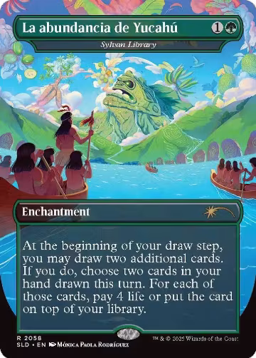La abundancia de Yucahú - Sylvan Library (2058), Secret Lair Drop Series — Magic card price