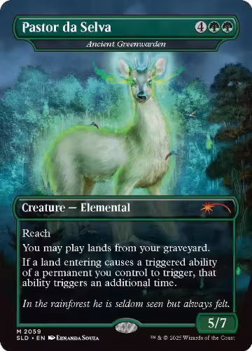 Pastor da Selva - Ancient Greenwarden (2059), Secret Lair Drop Series — Magic card price
