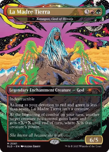 La Madre Tierra - Xenagos, God of Revels (2061), Secret Lair Drop Series — Magic card price