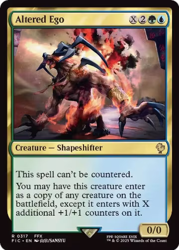 Altered Ego (Surge Foil) (317), Commander: FINAL FANTASY — Magic card price