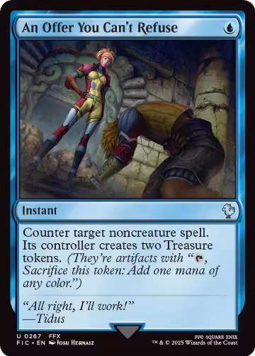An Offer You Can't Refuse (Surge Foil) (267), Commander: FINAL FANTASY — Magic card price