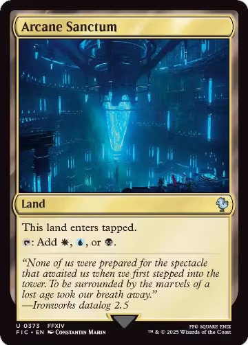 Arcane Sanctum (Surge Foil) (373), Commander: FINAL FANTASY — Magic card price