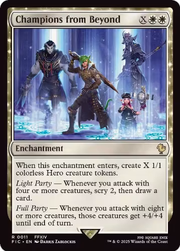 Champions from Beyond (Surge Foil) (11), Commander: FINAL FANTASY — Magic card price